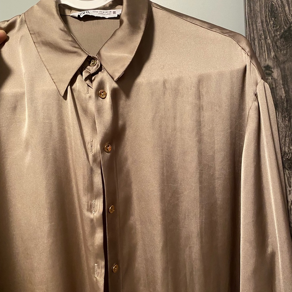 ZARA Silk Blouse